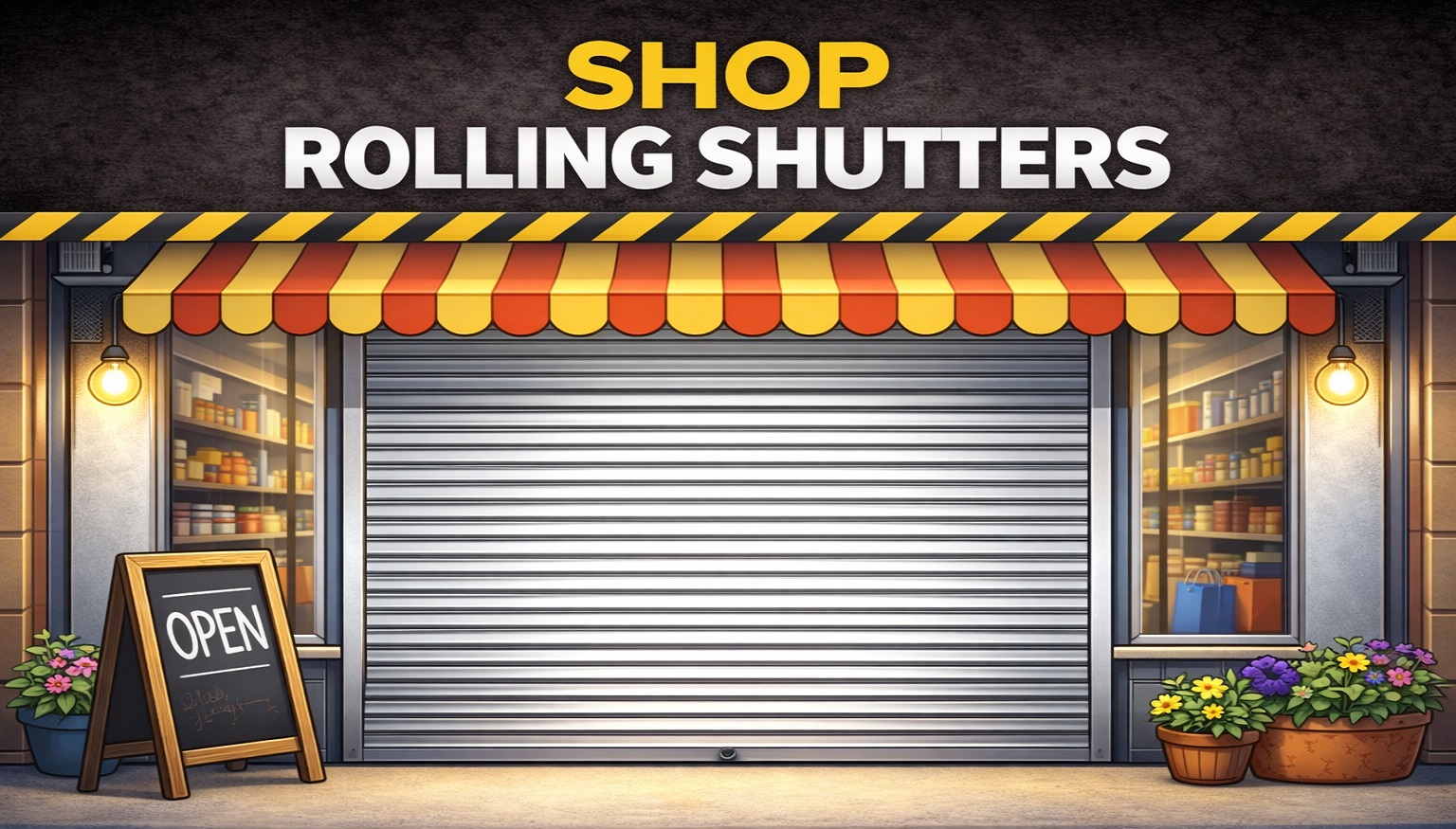 shop rolling shutter manufacturers in Pune